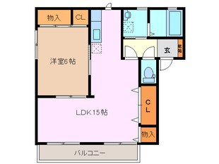 霞ケ浦駅 徒歩12分 1階の物件間取画像